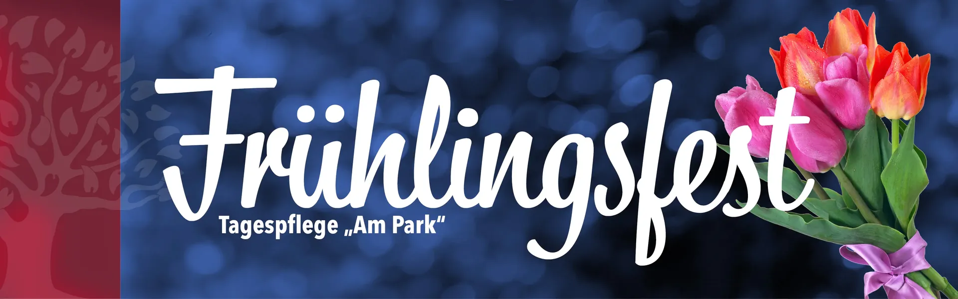 Headerbild mit dem Titel Frühlingsfest in der Tagespflege "Am Park"